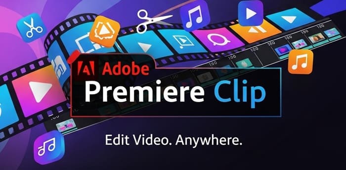 Adobe Premiere Clip banner