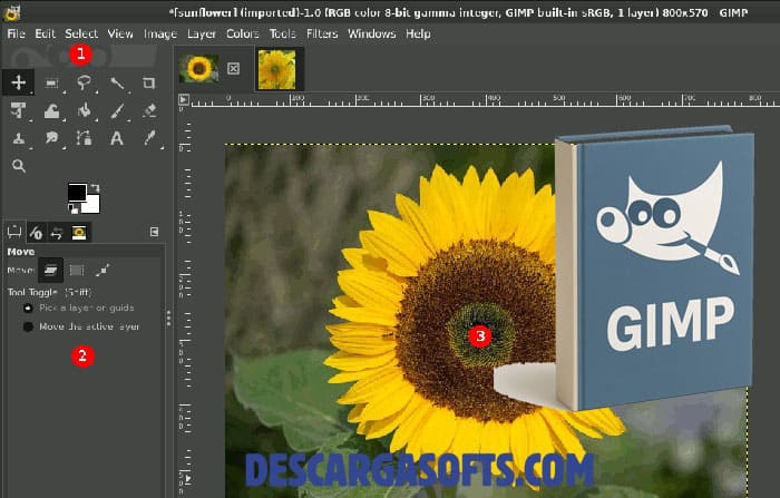 Edicion de fotos con GIMP 1