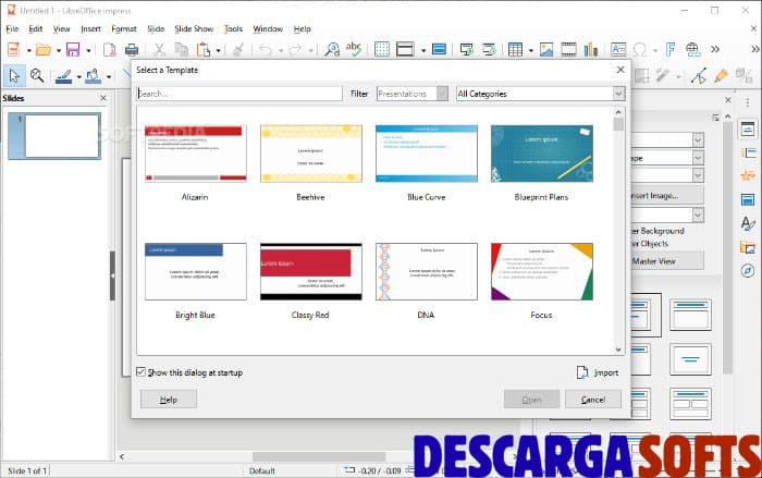 LibreOffice Portable Impress