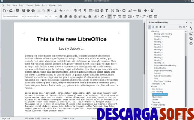 LibreOffice Portable Writer