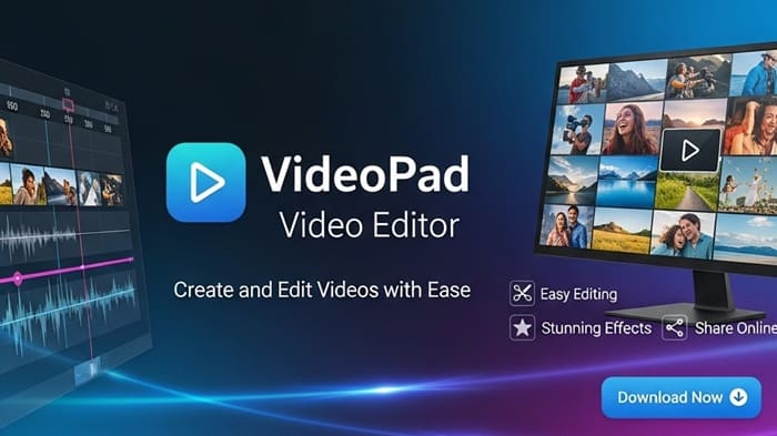 VideoPad Video Editor banner
