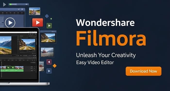 Wondershare Filmora banner