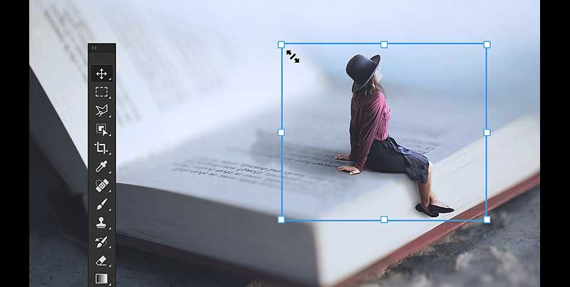 Captura de pantalla de Adobe Photoshop 5