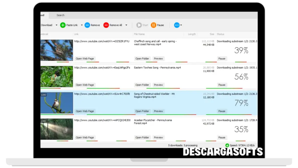 Captura de pantalla de Any Video Downloader 2