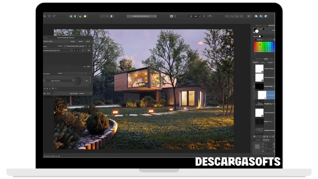 Captura de pantalla de Serif Affinity Photo 1