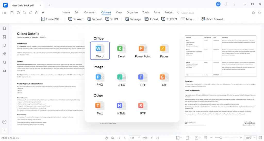 Wondershare PDFelement PRO ScreenShot 2 Wondershare PDFelement PRO ScreenShot 2