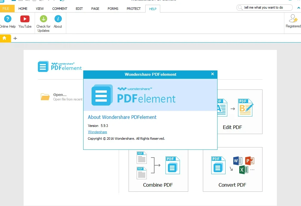 Wondershare PDFelement PRO ScreenShot Wondershare PDFelement PRO ScreenShot
