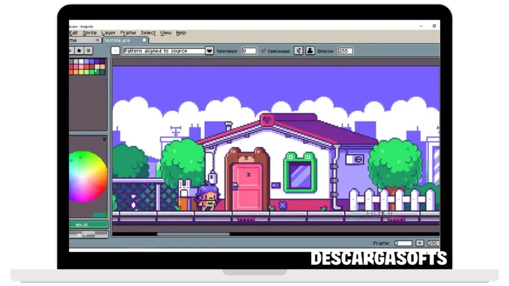 Captura de Pantalla de Aseprite Pixel Art Tool 1 Captura de Pantalla de Aseprite Pixel Art Tool 1