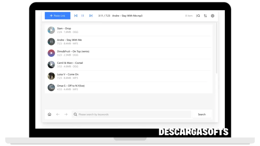 Captura de pantalla de 4K YouTube to MP3 2 Captura de pantalla de 4K YouTube to MP3 2