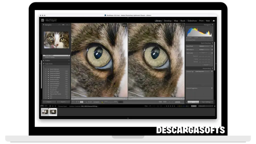 Captura de pantalla de Adobe Lightroom Classic 1 Captura de pantalla de Adobe Lightroom Classic 1
