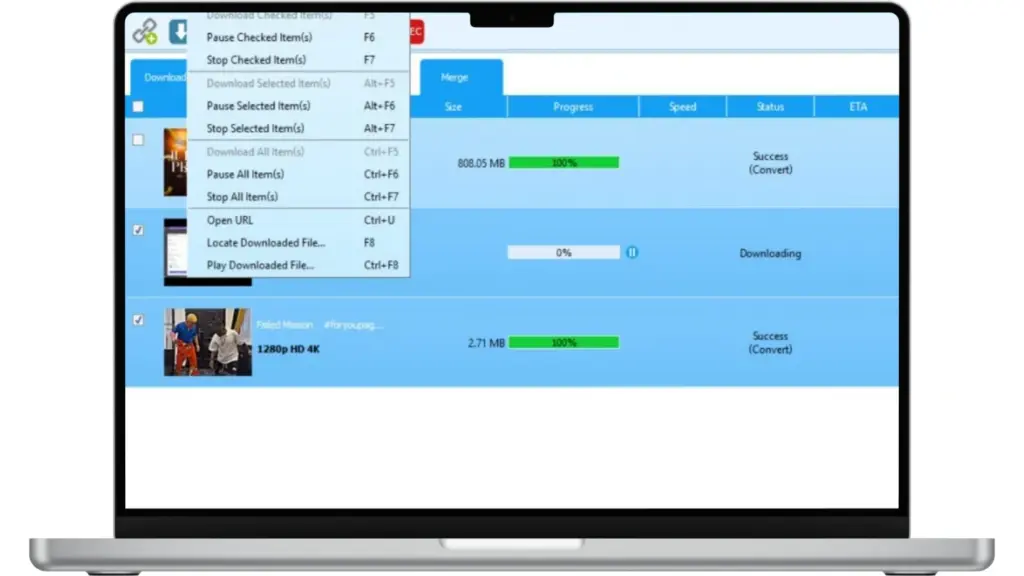 Captura de pantalla de Allavsoft Video Downloader 1 Captura de pantalla de Allavsoft Video Downloader 1
