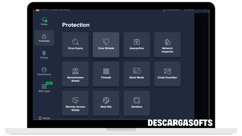 Captura de pantalla de Avast Premium Security 2 Captura de pantalla de Avast Premium Security 2