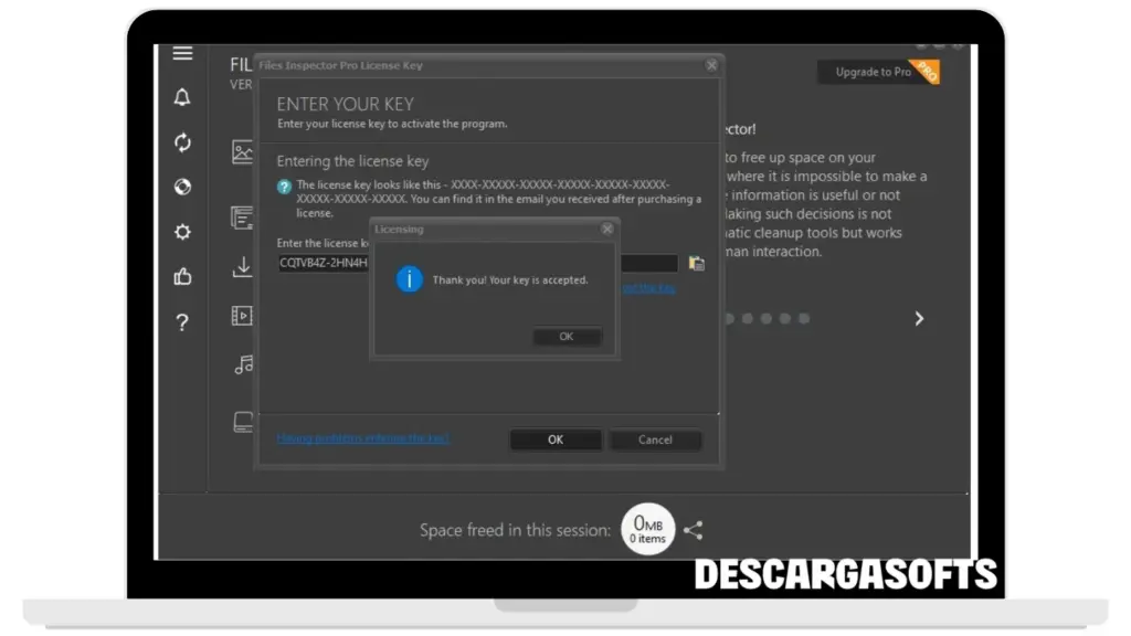 Captura de pantalla de Files Inspector Pro 2