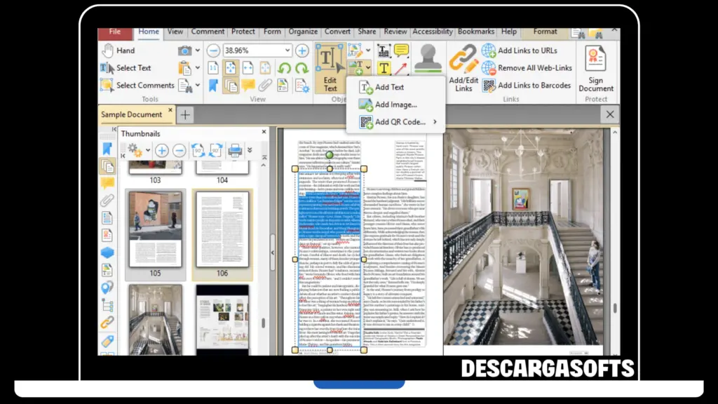 Captura de pantalla de PDF XChange Editor Pro 2 Captura de pantalla de PDF XChange Editor Pro 2