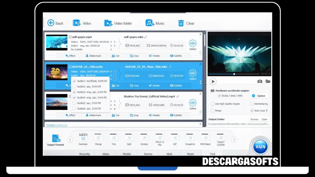 Captura de pantalla de VideoProc Converter AI 2 Captura de pantalla de VideoProc Converter AI 2