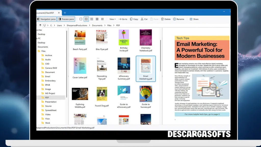 Captura de pantalla de File Viewer Plus 2 Captura de pantalla de File Viewer Plus 2