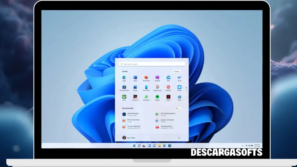Captura de pantalla de Windows 11 Professional 1 Captura de pantalla de Windows 11 Professional 1