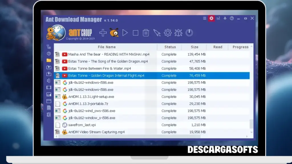 Бесплатная загрузка Ant Download Manager 3